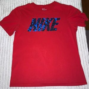 Mens Nike Camo Graphic print T-shirt